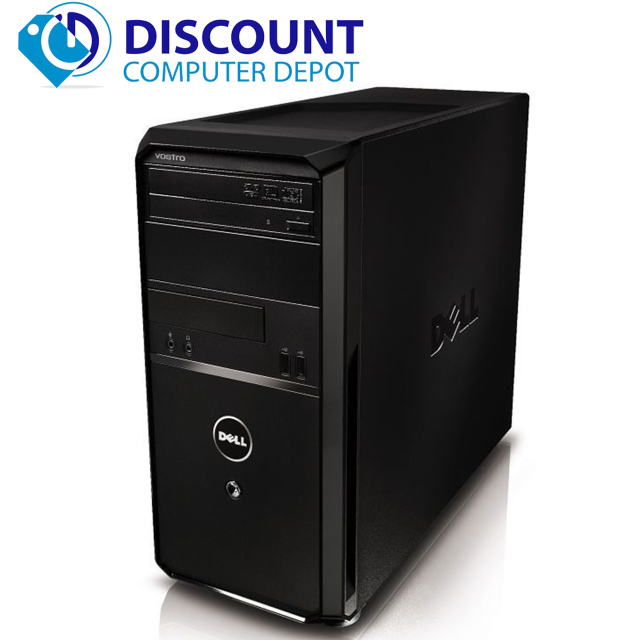 Dell Vostro 430 Desktop Computer Tower PC Core i5 3.1GHZ 8GB 500GB Windows  10 and WIFI